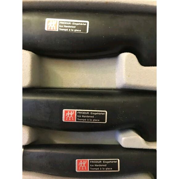 ZWILLING Henckels Solingen Germany 3-PC Kitchen Knife Set - Picture 2 of 7